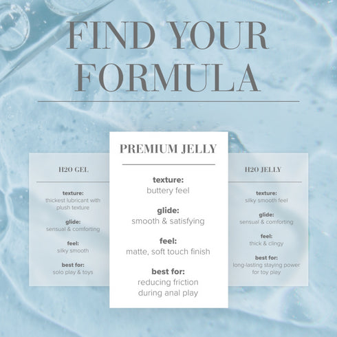 JO Premium Jelly Original a base de silicona 4 fl oz
