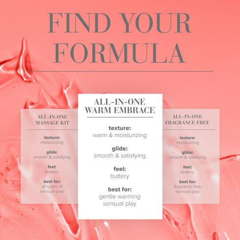 System JO All in One Massage Glide Warm Embrace