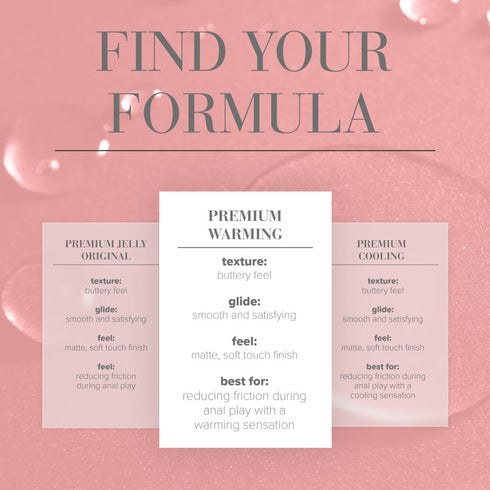 JO Premium Anal Warming Lubricant Silicone-Based 2 fl oz