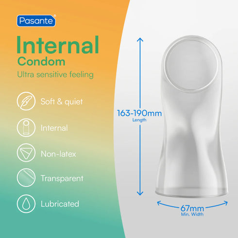 Preservativos Pasante Female Caja 3