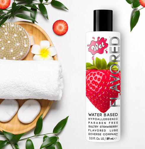 Wet Flavored Sexy Strawberry