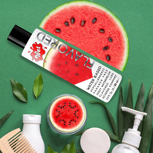 Wet Juicy Watermelon