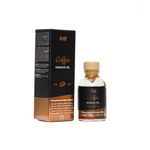 intt Coffee Kissable Massage Gel 1 fl.oz