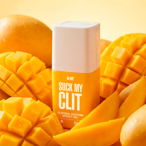intt Suck My Clit Tropical Mango Suction Effect Gel 0.5 fl oz
