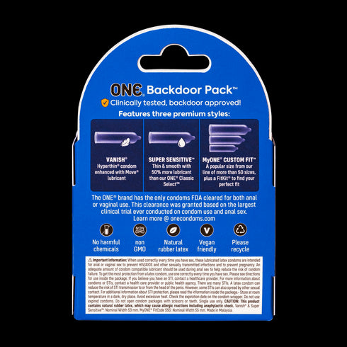 One Backdoor Pack Box 3