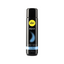 A single, small black bottle of Pjur Aqua 100ml water-based personal lubricant is centered against a white background.