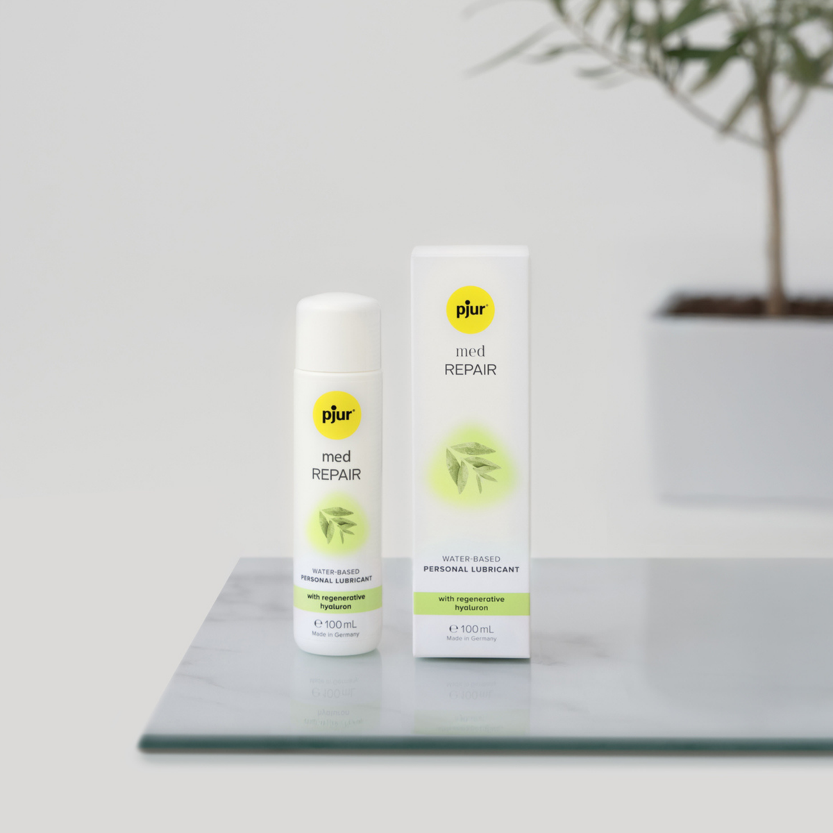personal lubricant with hyaluronic acid K-Y Natural Feeling Lube, Water Based Sex Lubrication for Sexual Wellness,  1.69 fl oz main image 0