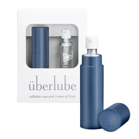 überlube Navy Estuche recargable y 1 inserto 15ml