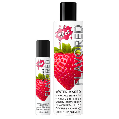 Wet Flavored Sexy Strawberry