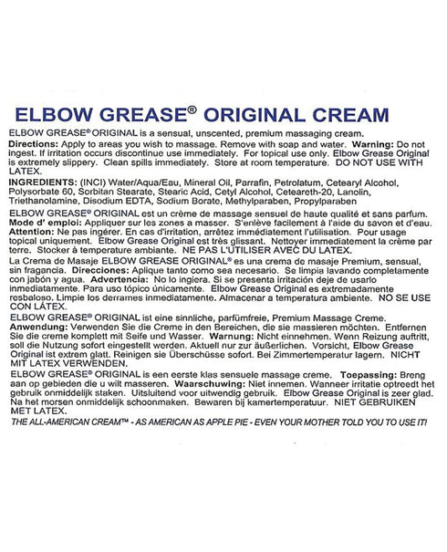 Elbow Grease Original Crema