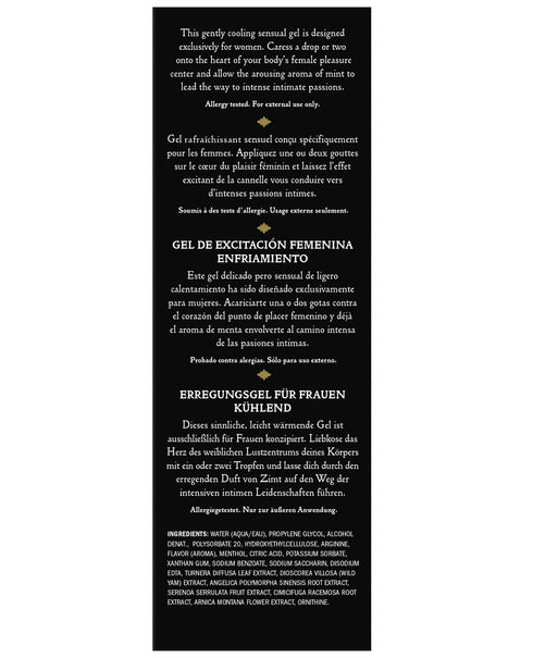 Kama Sutra Intensify Plus Refrigeración y hormigueo