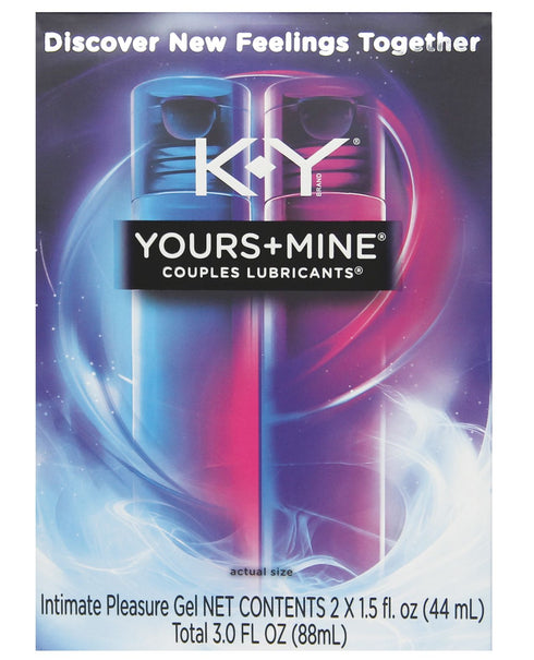 K-Y Yours & Mine Gift Set 2 x 1.5fl. oz