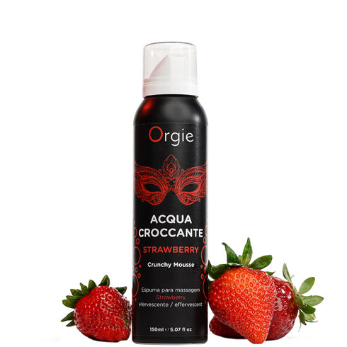 Orgie Acqua Croccante Strawberry Crunchy Mousse 150ml