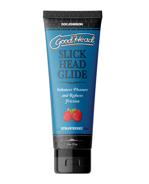 GoodHead Slick Head Glide Strawberry 4 fl oz
