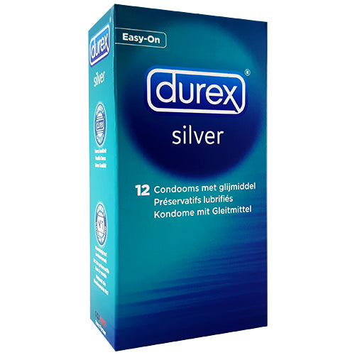Durex Silver Condoms 12 Box ️ World Condoms WorldCondoms