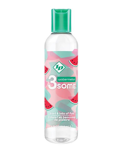 ID 3some 3 in 1 Lubricant Watermelon 4fl. oz