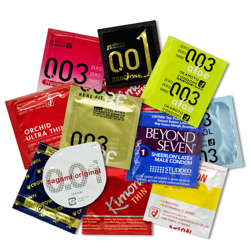 Japanese Condoms Sampler Pack