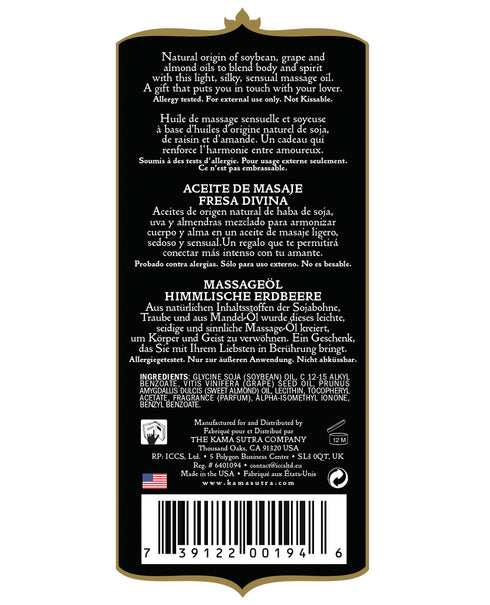 Kama Sutra Naturals Aceite Sueños de Fresa