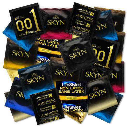 Latex-Free Condoms Sampler Pack