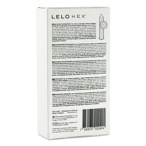Lelo Hex Original Caja 12