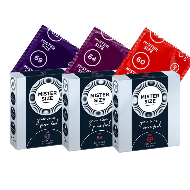 Mister Size Large Condoms Sampler Pack ️ WorldCondoms