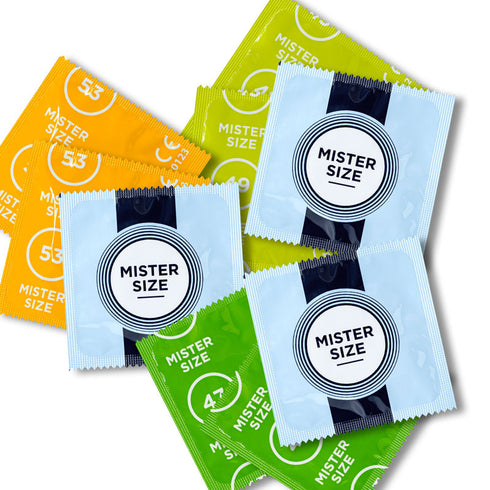Mister Size Snug Condoms Sampler 3 Boxes x 3