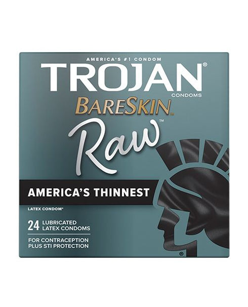 Trojan BareSkin Raw Box 24