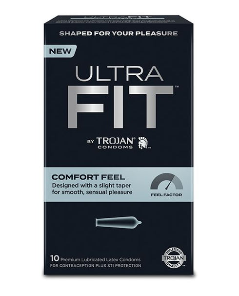 Trojan Ultrafit Comfort Feel Box 10
