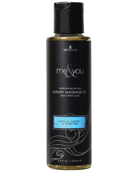 Sensuva ME & YOU Aceite de Masaje Vainilla Azúcar Guisante de olor