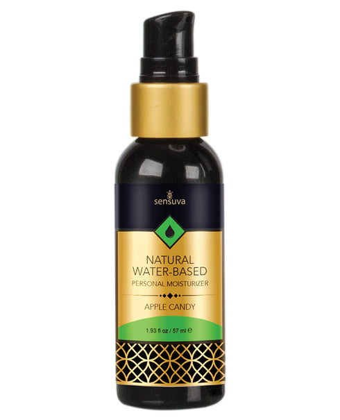 Sensuva Crema Hidratante Natural A Base De Agua Caramelo De Manzana