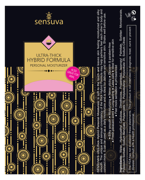 Sensuva ULTRA THICK Hybrid Personal Moisturizer Cotton Candy
