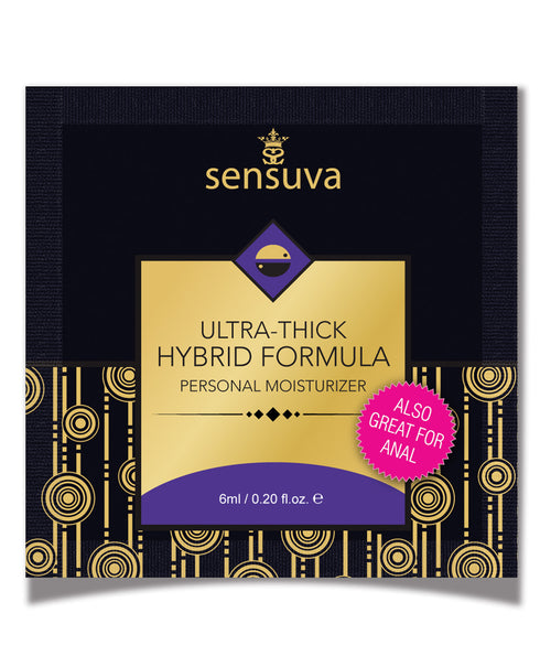 Humectante personal híbrido Sensuva ULTRA GRUESO sin perfume