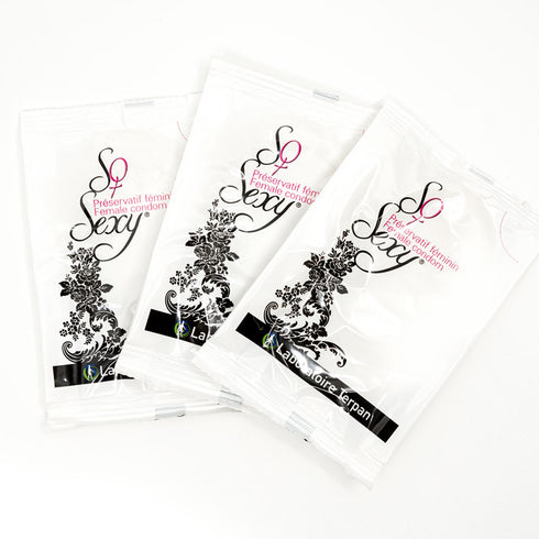 Caja de condones femeninos tan sexy 3