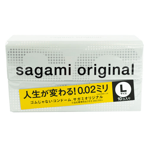 Sagami Original 0.02 L-Size Box 10 ️ WorldCondoms