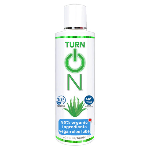 TURN ON 95% Organic Ingredients Vegan Aloe 178ml