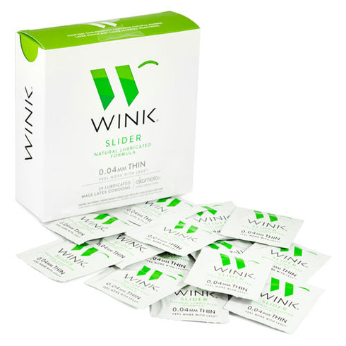Wink Slider Natural Lubricated Box 24
