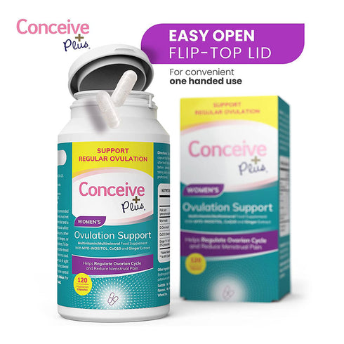 Sasmar Conceive Plus Women's Ovulation Support 120 caps