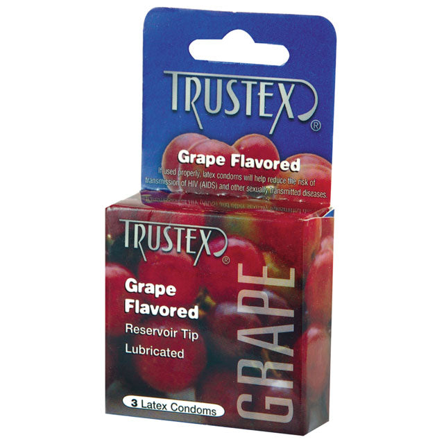 Trustex Grape Box 3 | WorldCondoms