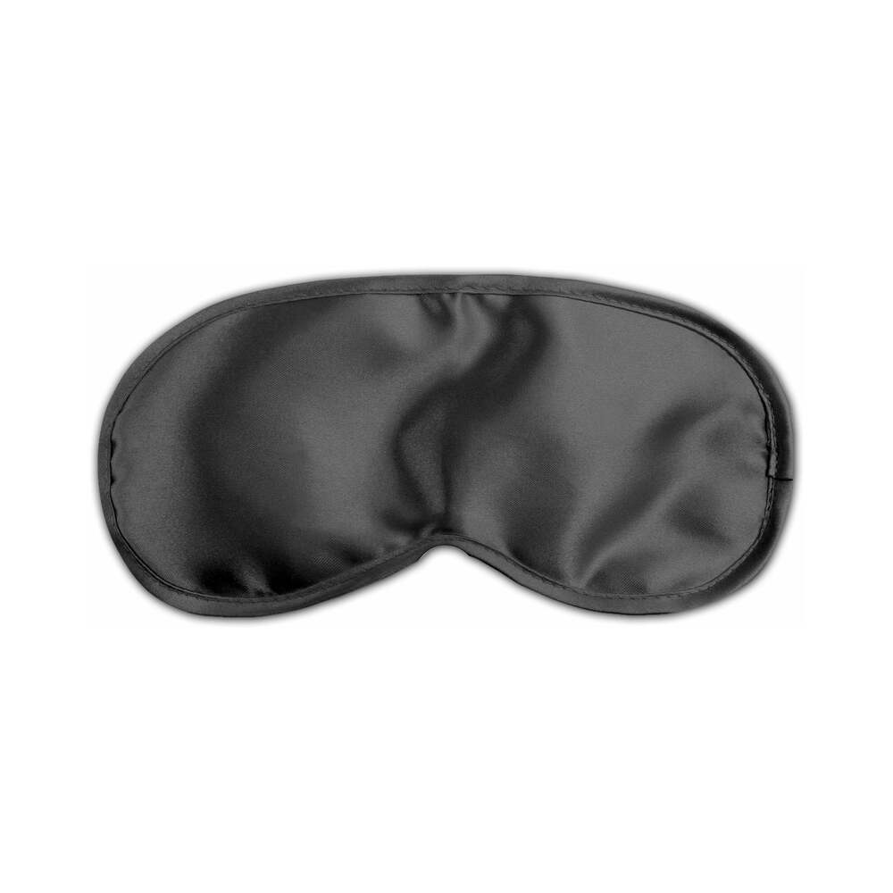 Pipedream Satin Love Mask Black Secondary image