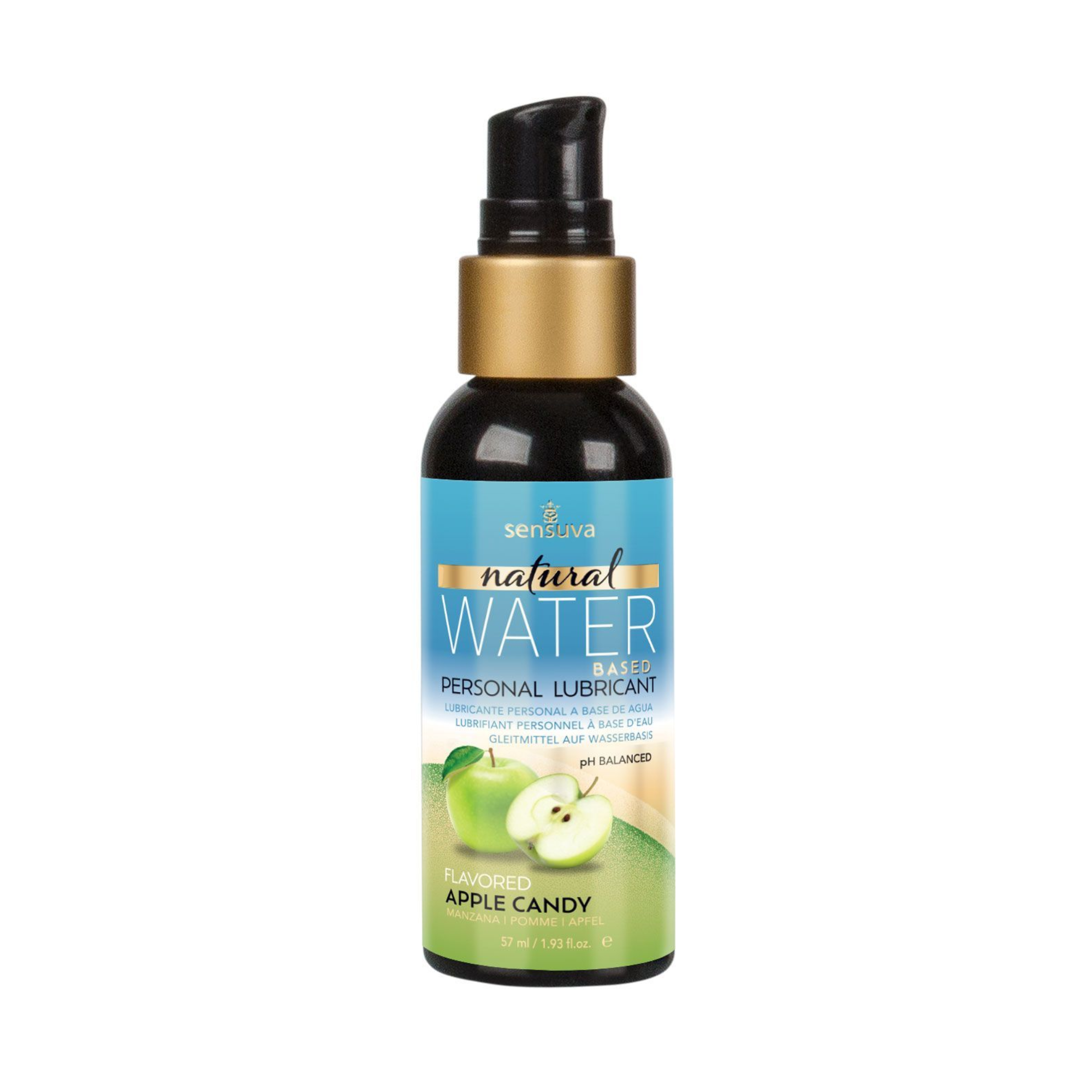 Sensuva Natural Water Based Moisturizer Apple Candy Secondary image
