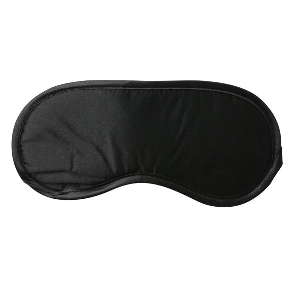 Sex & Mischief Satin Blindfold Black | WorldCondoms