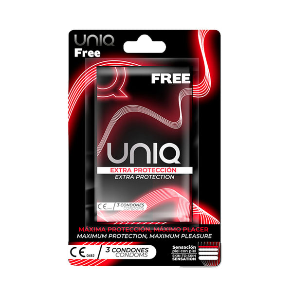 Uniq Free condoms 3 Pack