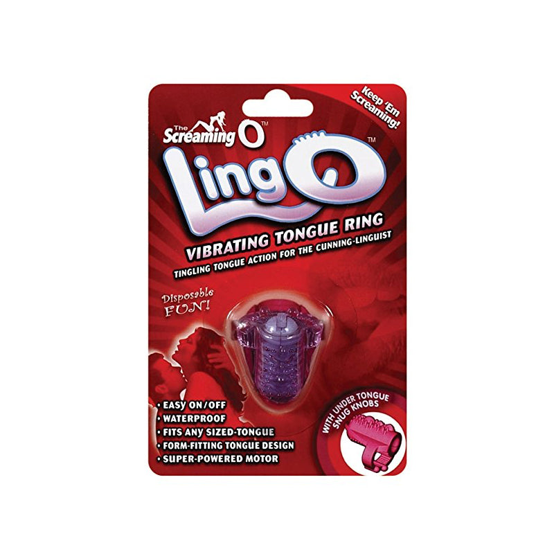 Screaming O LingO Vibrating Tongue Ring | WorldCondoms Main image