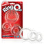Screaming O RingO 3-Pack Clear | WorldCondoms
