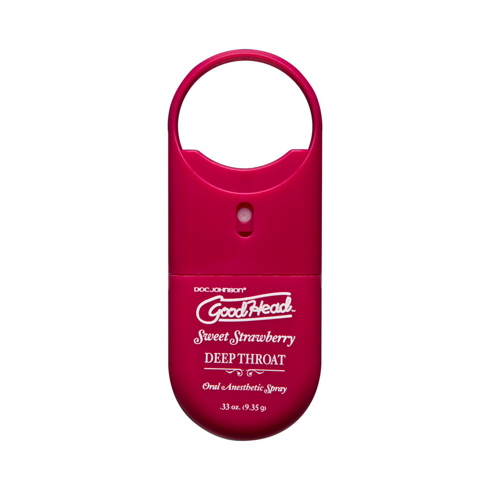 Goodhead Deep Throat Spray To-Go Sweet Strawberry 0.33 fl oz Secondary image