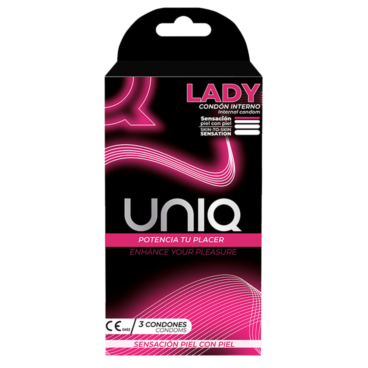Uniq Lady Female Condoms 3 Pack