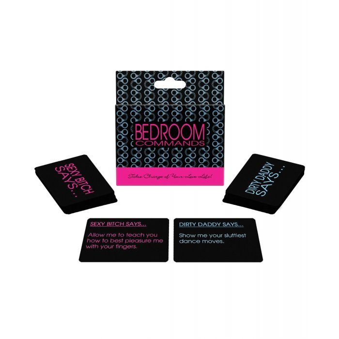 Bedroom Commands Card Game | WorldCondoms Imagen principal del producto