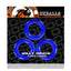 Oxballs Willy C-Rings 3-Pack Police Blue | WorldCondoms