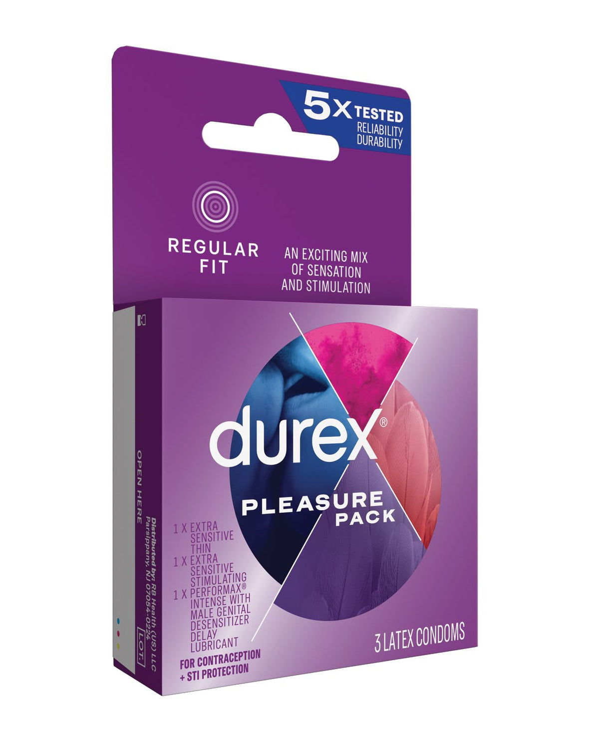 Durex Pleasure 3 Pack Main image