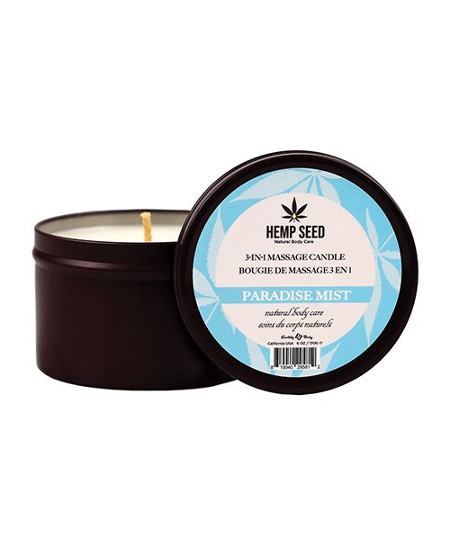 Earthly Body 3 IN 1 Massage Candle Paradise Mist 170g